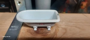 VINTAGE MATTEL THE LITTLES PUPPENHAUS BADEZIMMER WANNE WASCHBECKEN TOILETTE - Bild 1 von 3