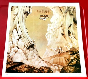 Yes Relayer Album Cover Art PICTURE / PRINT 11.5" x 11.5" - Imagen 1 de 3