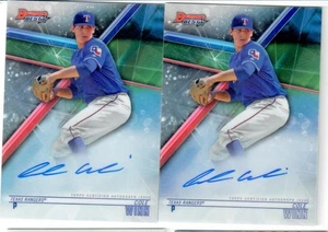 2018 Bowman's Best COLE WINN ROOKIE REFRACTOR AUTO! - Picture 1 of 1