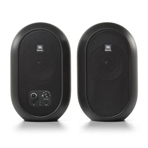 JBL 104-BT Bluetooth Studio Monitors (Pair) (Black) - Picture 1 of 3