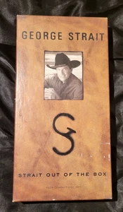 George Strait Strait Out of the Box (CD set, 1995 MCA) 4) CD Box Set VG+-EX - Picture 1 of 11