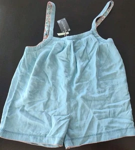 Matilda Jane Girls Blue Skies Chambray Shortall Size 16 New E1 - Picture 1 of 10