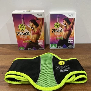 Juego Zumba Fitness PAL Nintendo Wii con cinturón Zumba Fitness Ponte en forma Diviértete - Imagen 1 de 22