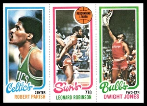 Parish / Robinson / Jones | 1980-81 Topps #46 / 97 / 187 | EX-NM - Picture 1 of 2