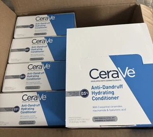 Cerave Anti-Dandruff Hydrating Conditioner Travel Sz 1oz Tubes 8 Boxes X 15 Each - Picture 1 of 9