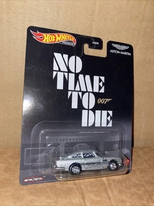 Hot Wheels Premium 1963 Aston Martin DB5 No Time To Die 007 New Sealed - Picture 1 of 5