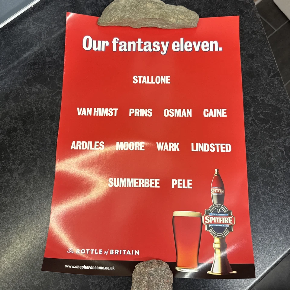 SHEPHERD NEAME SPITFIRE POSTER A3 **RARE** - Image 1 of 1