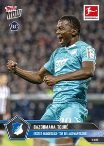 2025-26 Topps Now Bundesliga #46 Bazoumana Toure Erstes Buli Tor RC - Picture 1 of 1