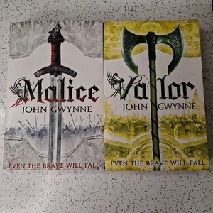 The Faithful And The Fallen Books #1 Malice & #2 Valor John Gwynne PB - Picture 1 of 4