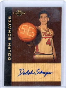 2008-09 Topps Hardwood Dolph Schayes Signature Auto /9 Syracuse Nationals NBA - Picture 1 of 2