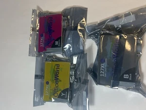 OfficeWorld 127XL Tintenset Schwarz Magenta Gelb für Epson 127 Serie Drucker - Bild 1 von 1