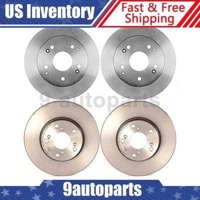 Rotores de freno de disco delanteros traseros Brembo OE para Honda Accord 1998 1999 2000 2001 2002 Foto 1 de 4