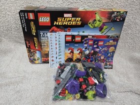 LEGO Marvel: Hulk vs. Red Hulk (76078) MISSING BOTH SHE-HULK MINIFIGS