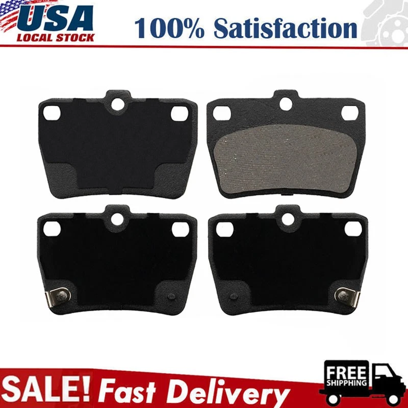 Pastillas de freno traseras cerámicas VSD1051 Base y L Sport Toyota RAV4 2004 2005 Foto 1 de 1