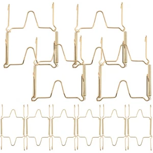 Portaganchos de placa colgante invisible de 10 piezas para exhibir perchas de pared - Imagen 1 de 12