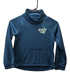 Under Armour - Youth Girl's Size Small Teal Blue Long Sleeve Pullover UA - Picture 1 of 5