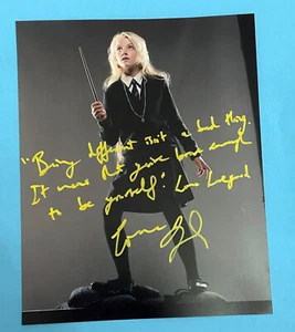 Evanna Lynch - Harry Potter - signed, original autograph!!! - Picture 1 of 1