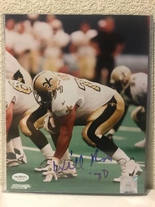 Willie Roaf Signed New Orleans Saints 8x10 Photo JSA - Picture 1 of 4