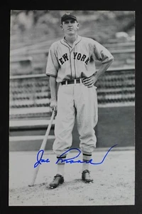 Jo-Jo Joe Moore (d.2001) New York Giants Autograph Signed 3x5 Vintage Photo - Picture 1 of 2
