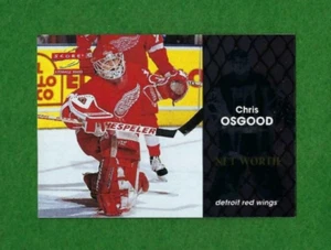 1996 97 Score Chris Osgood Net Worth Detroit Red Wings #6 - Picture 1 of 1