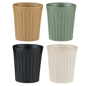 Ceramic Coffee Cups Stoneware Tea Cup Set Coloured Drinking Tumbler Gift 4x - Picture 1 of 7
