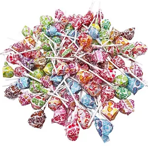 Original Mix Lollipops 1 LB (80 Pops), Individually Wrapped Hard Candy, Bulk - Picture 1 of 6