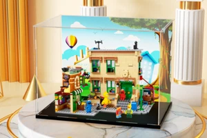 Explay King - Estuche de exhibición de acrílico para Lego 123 Sesame Street 21324 - Imagen 1 de 5
