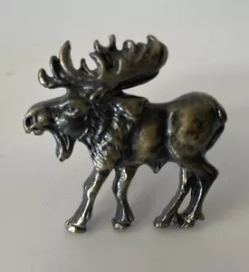 Perno de alce de metal vintage - Imagen 1 de 2