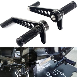 CAFE RACER REARSETS BOBBER CUSTOM UNIVERSAL FOOT FORWARD CONTROLS XS CB KZ XJ RD - Picture 1 of 6