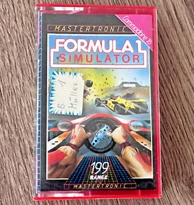 Formula 1 Simulator Plus / 4, 16, 116 Games Cassette From Mastertronic - Picture 1 of 5