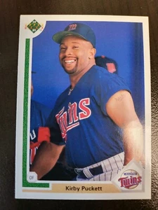 Tarjeta Kirby Puckett 1991 Upper Deck #544 - Imagen 1 de 2