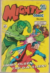Vintage Super Rare Australian MIGHTY COMIC No. 93 Colour Comics 1971 (Superman) - Picture 1 of 1