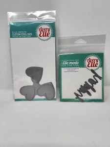 Avery Elle Simply Said Happy Elle-ments Die And Hearts custom steel dies - Picture 1 of 5