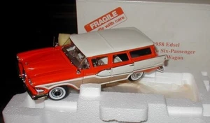 Danbury Mint 1958 Edsel Bermuda Six Passenger Station Wagon Diecast w/ Box 41 - Picture 1 of 1