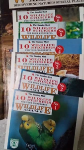 Sunday Mail Wildlife Sticker Card Album No2 Vintage - Picture 1 of 3