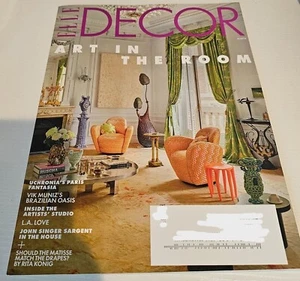 Elle Decor March 2025 Art in the Room Architecture Issue Magazine Hearst - Picture 1 of 7