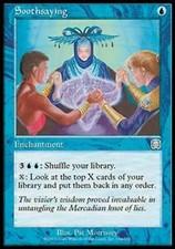 1x SOOTHSAYING - Mercadian Masques - MTG - NM - Magic the Gathering