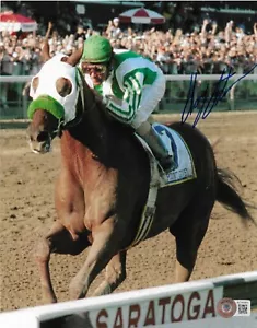 Gary Stevens Signed 8X10 Photo Autographed BAS Point Given Preakness 64 Jockey - Picture 1 of 2