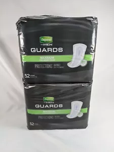 Depend Incontinence Guards/Bladder Control Pads for Men,Maximum Absorbency,104ct - Picture 1 of 3