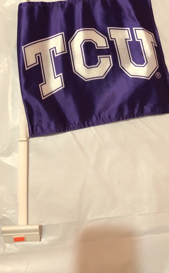 TCU Horned Frogs  car flag - Image 1 of 1