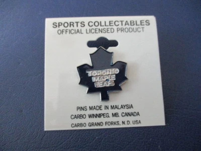 TORONTO MAPLE LEAFS LOGO LAPEL COLLECTOR PIN NEW - Image 1 of 2