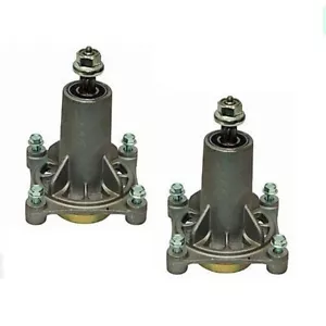 2x Spindle Assembly for 38-54" Husqvarna Poulan Pro Mowers LT1597 LTH1797 - Picture 1 of 5