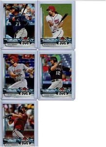 2018 Topps Baseball Home Run Challenge Cruz / Duvall / Lamb / Rendon / Reynolds - Picture 1 of 1