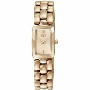 Reloj de vestir para mujer Citizen Eco-Drive EG2903-51Q tono oro rosa - Imagen 1 de 4