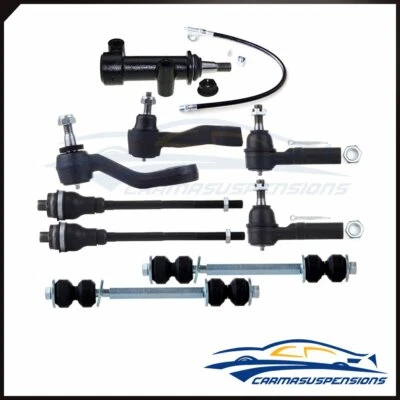 Fit For 01-06 Chevrolet Silverado 3500 9x Pitman Idler Arms Sway Bar Tie Rod Kit Foto 1 de 4