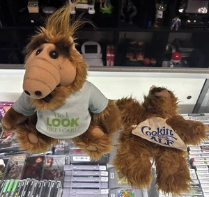 ALF T-Shirt Plüschtier Coleco 1986 Alien Stofftier Alf Puppe Vintage Spielzeug & Koch Alf Puppe - Bild 1 von 10