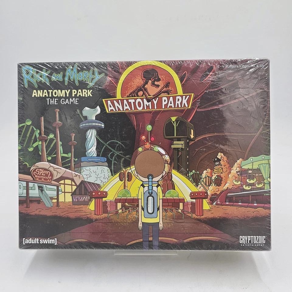 Rick and Morty Anatomy Park Juego | Cryptozoic Adult Swim Juego de Mesa NUEVO Y PRECINTADO Foto 1 de 4