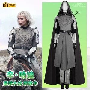 Star Wars Cosplay Vestido Realizar Disfraz Mujeres Capa Trajes Ropa Halloween - Imagen 1 de 19