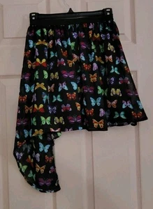 D-Signed Multi-color XS 💯% Polyester Girls Skirt - Picture 1 of 3