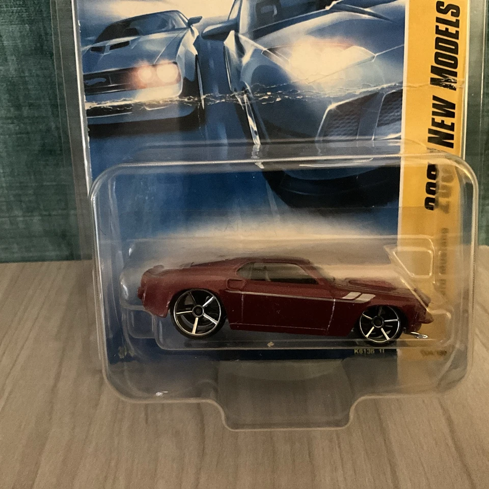 Hot Wheels 2007 New Models '69 Ford Mustang Red 004/180 - Image 1 of 4